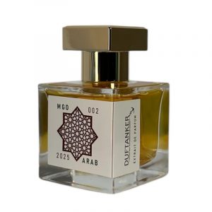 MGO 002 ARAB 50ml Flakon auf weißem Hintergrund 2